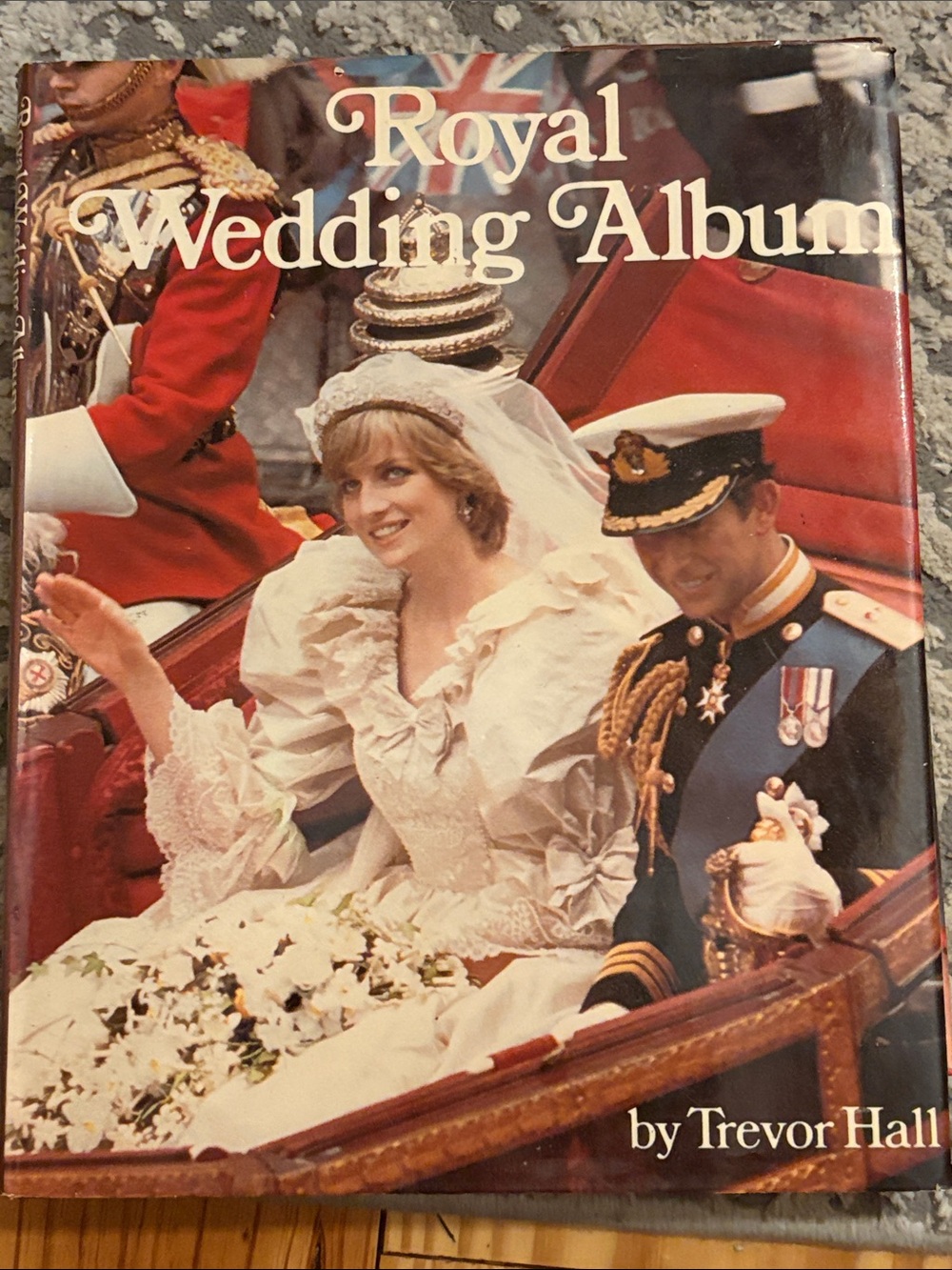 Royal Wedding Album Hardcover Coffee Table Book - White